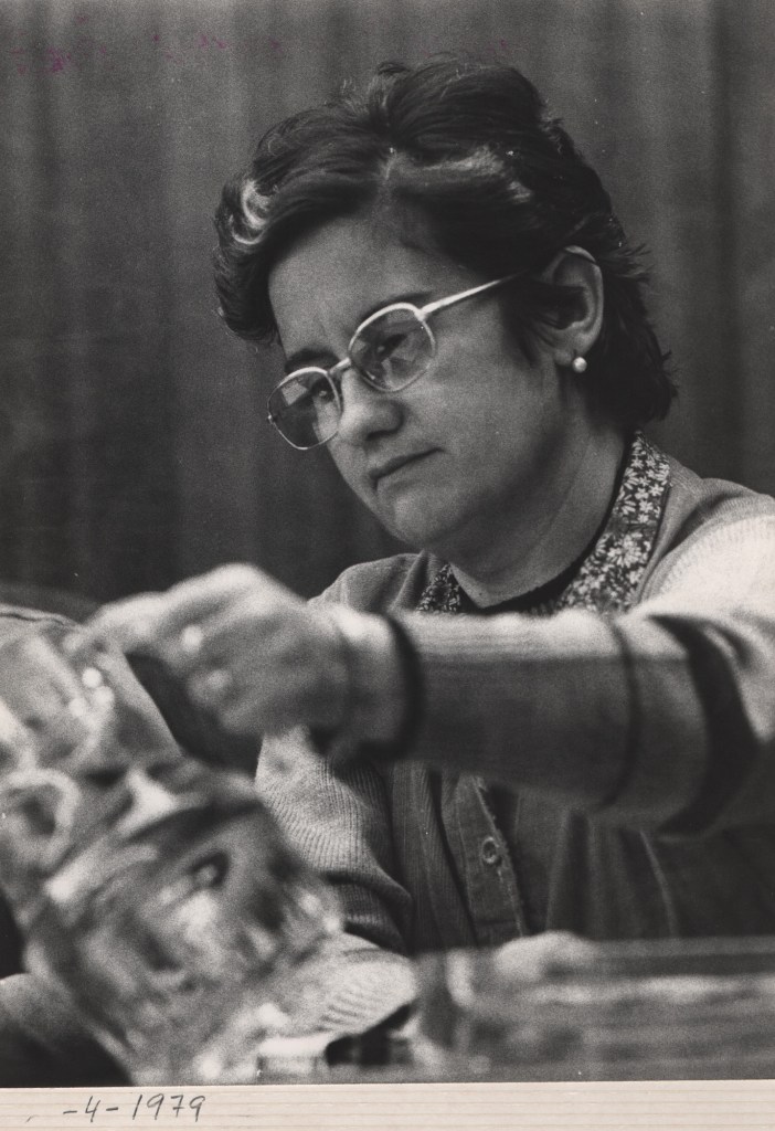 Fotografía de Carmen Ferrero en 1979