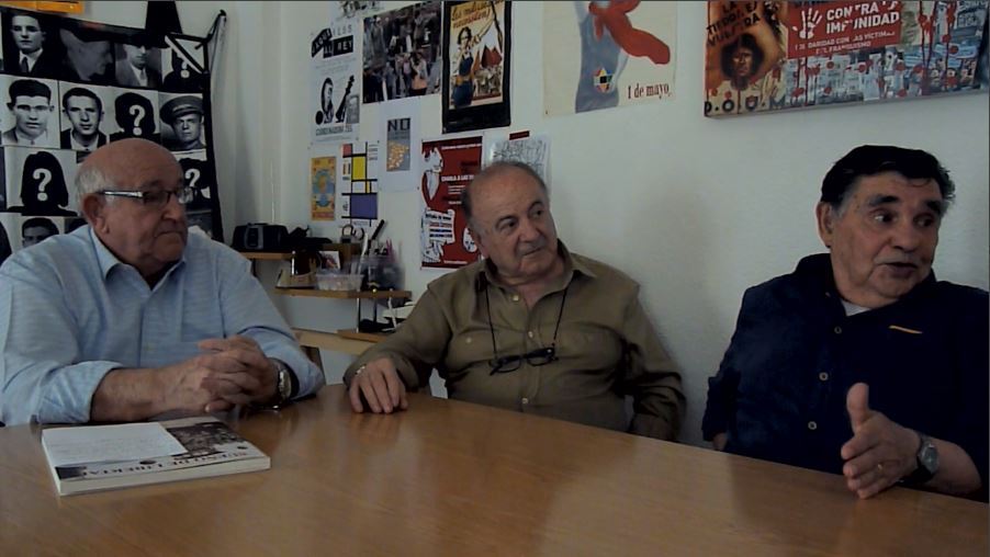 Ricardo Metola, Lucio de la Nava y José Martín