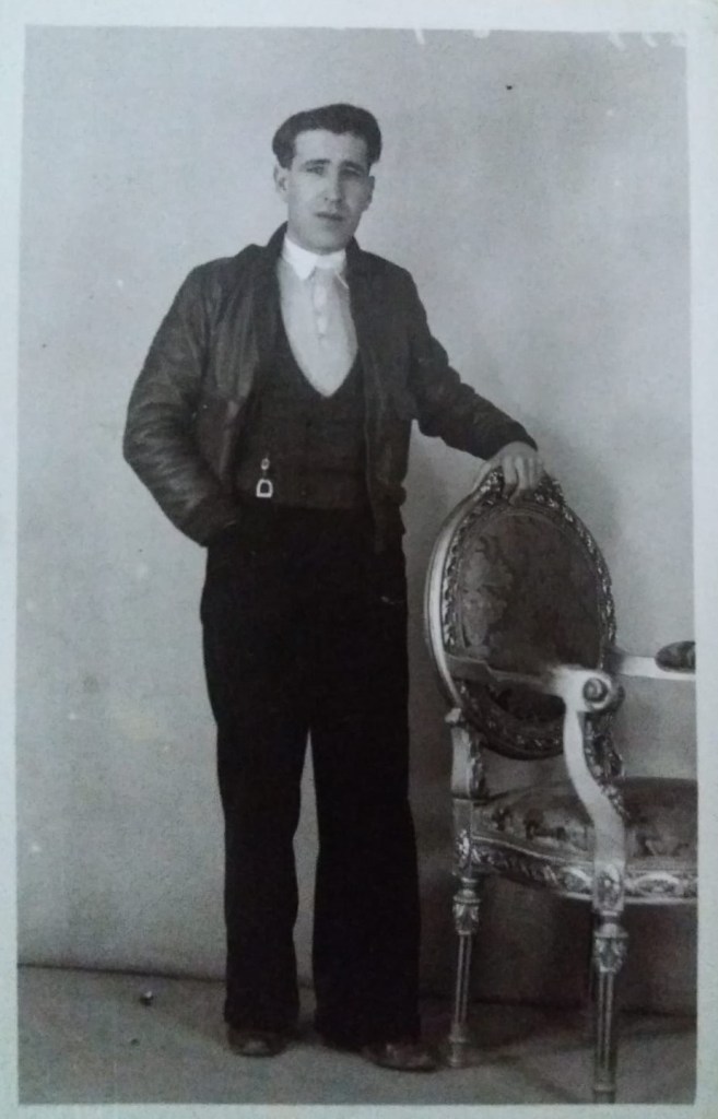 Fotografía del abuelo de Luis S. Fernández 